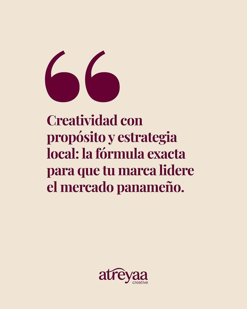 Publicación de Atreyaa Creative en redes sociales