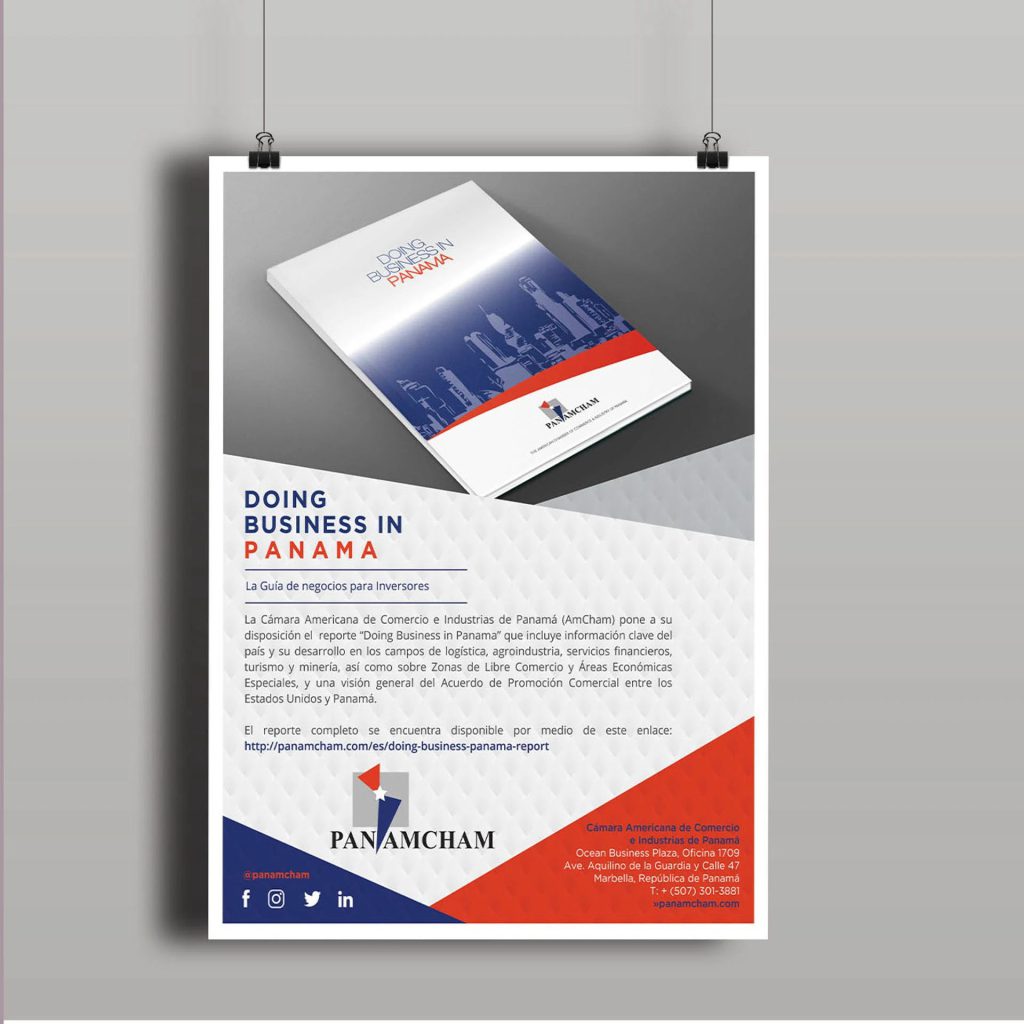 Portada y contraportada de Doing Business in Panama